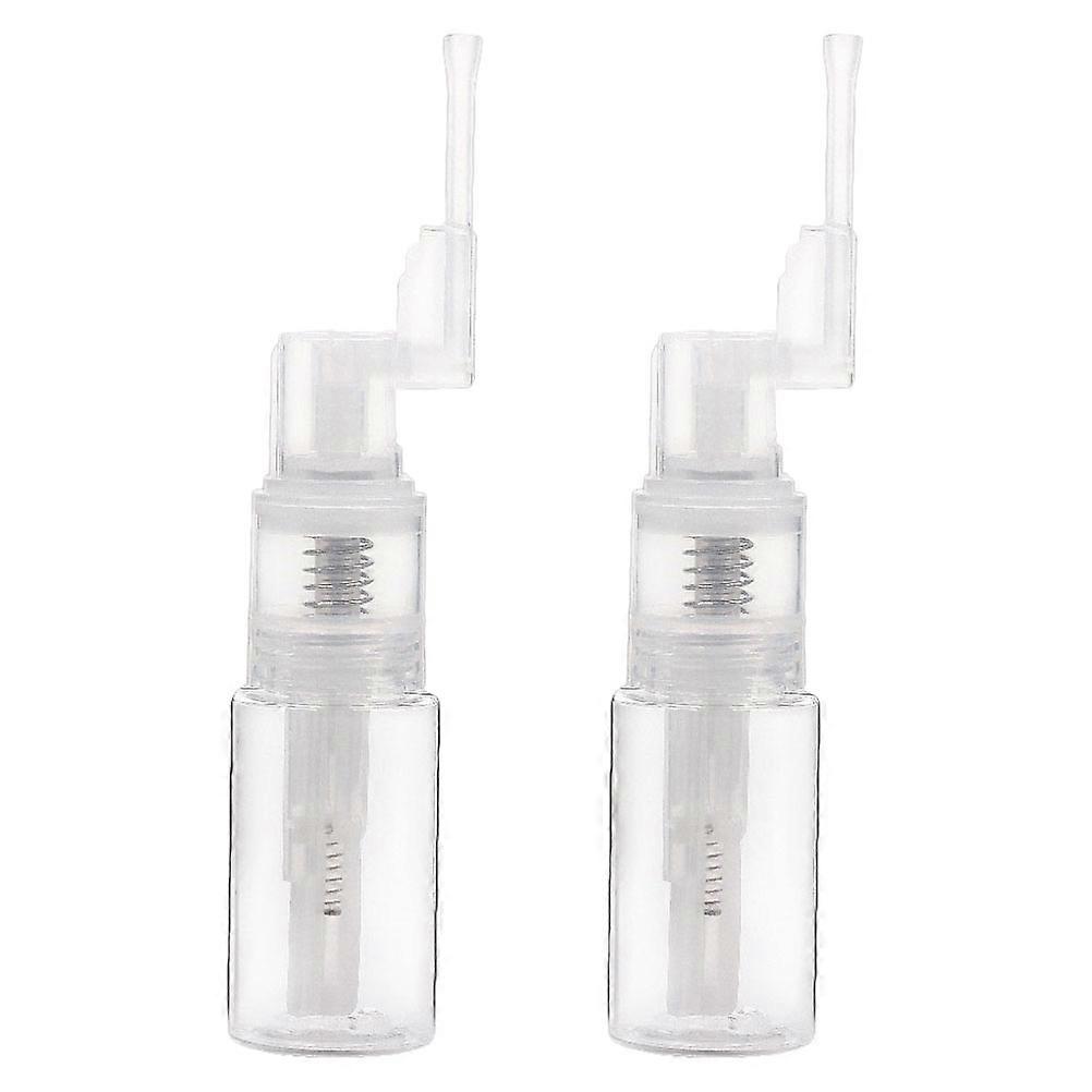 10Pcs Portable Empty Powder Spray Bottle 35ml Ideal For Storing And Dispensing Cleaning Agents