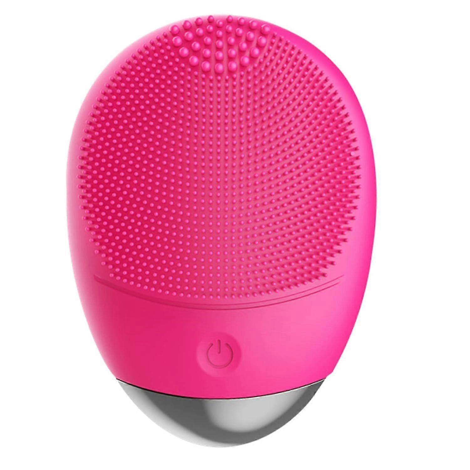 Electric Facial Cleansing Brush, Waterproof Scrubber with 2-in-1 Massage & Import Function