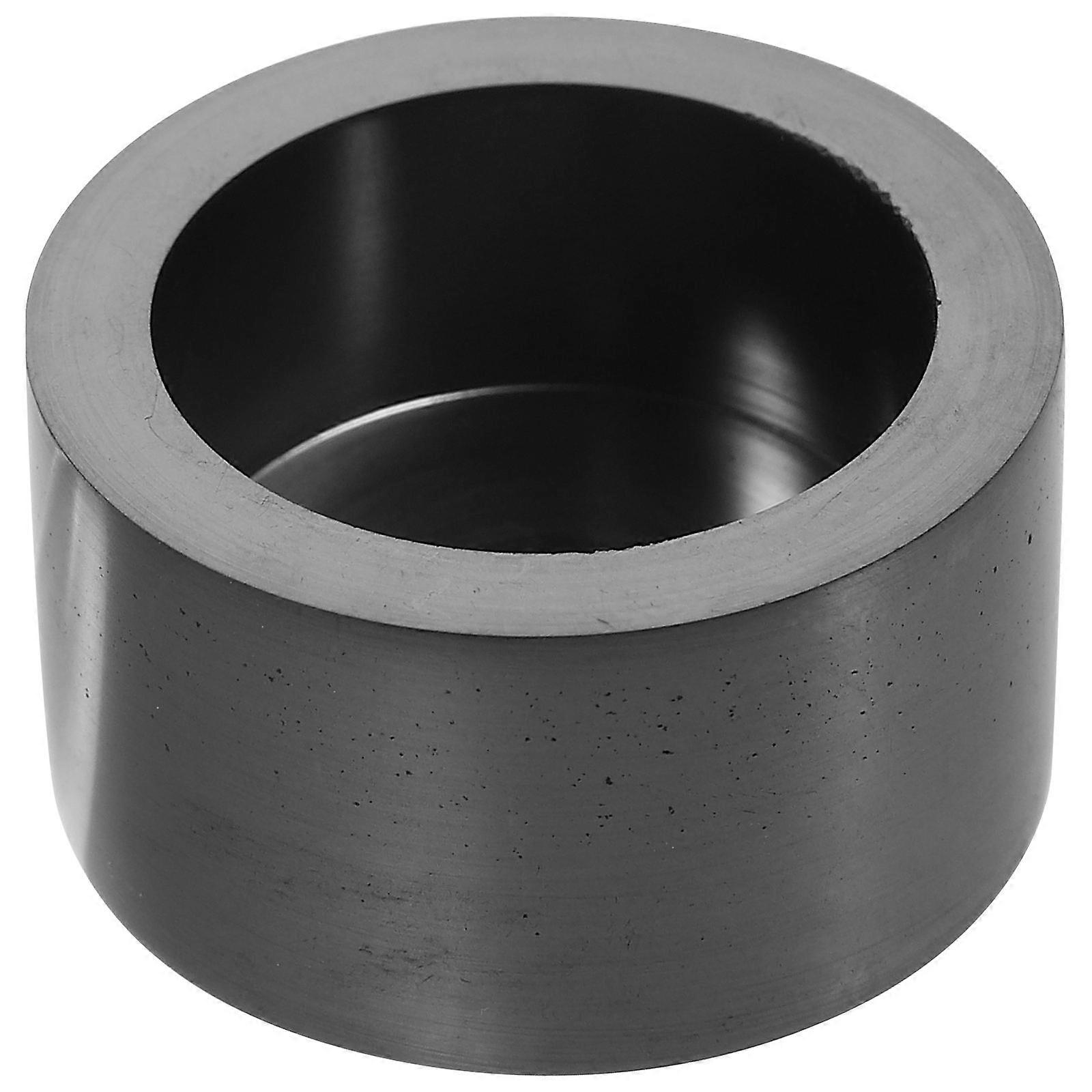 Graphite Crucible For Metal Melting And Refining Use 4Pcs Black Round Portable Casting Tool