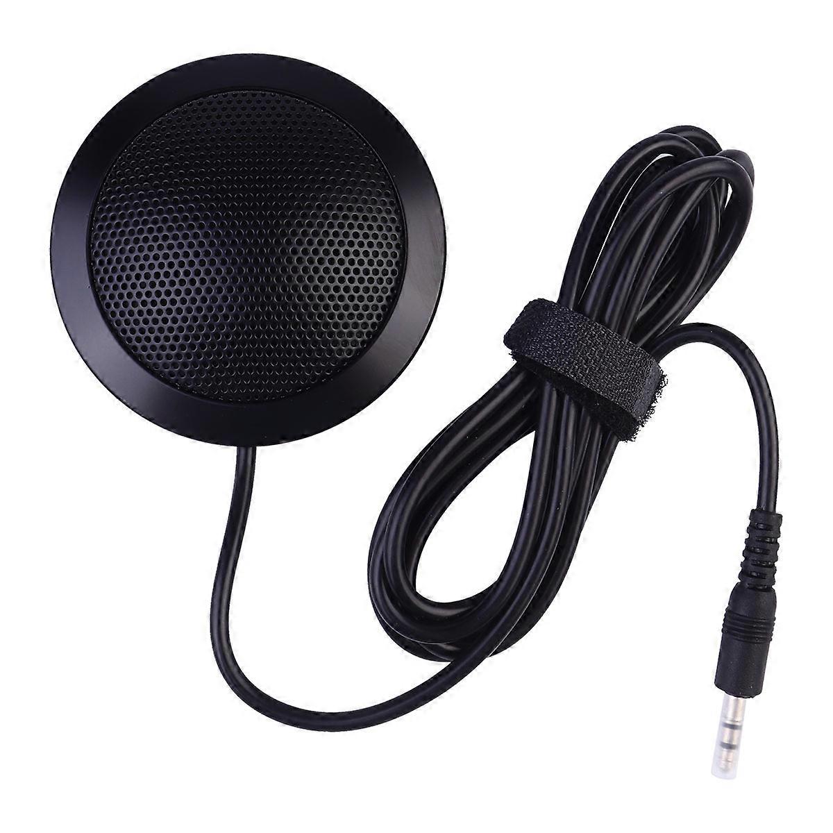 3.5mm Conference Microphone Omnidirectional Mic for Meeting 2Pcs
