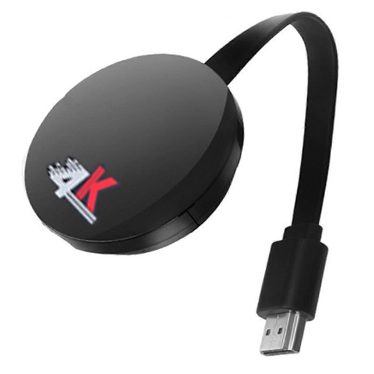 Wireless Display Receiver 4K -Compatible Wifi Display Adapter 5G+2.4G TV Sticks for Android Easy Install