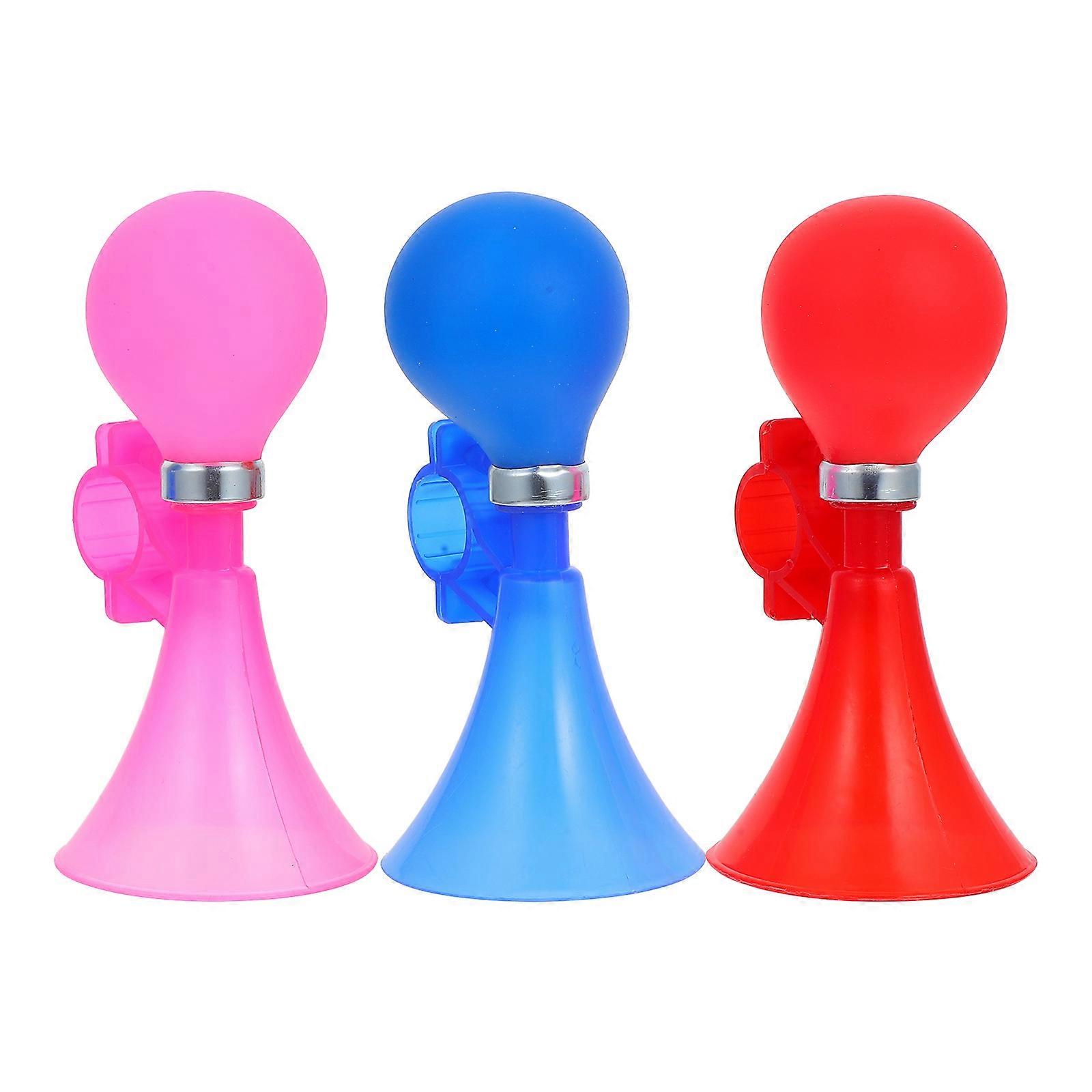Air Horn for Mountain Bike Loud Handlebar Alarm 9Pcs Assorted Colors