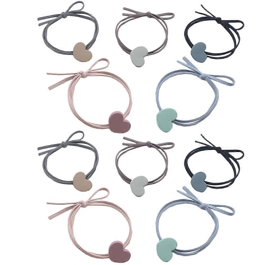 Assorted Color Elastic Hair Ties for Hair Styling 75Pcs Tail Holder