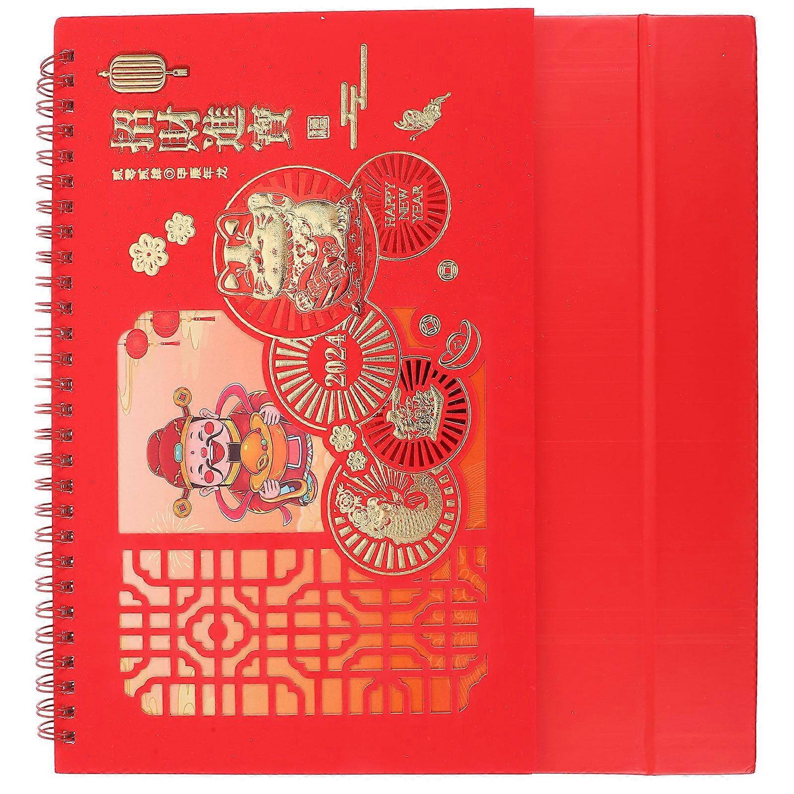 Multi Colored 2024 Calendar 2Pcs Square Desktop Calendar Ideal For In Conference Room Schedule Planning