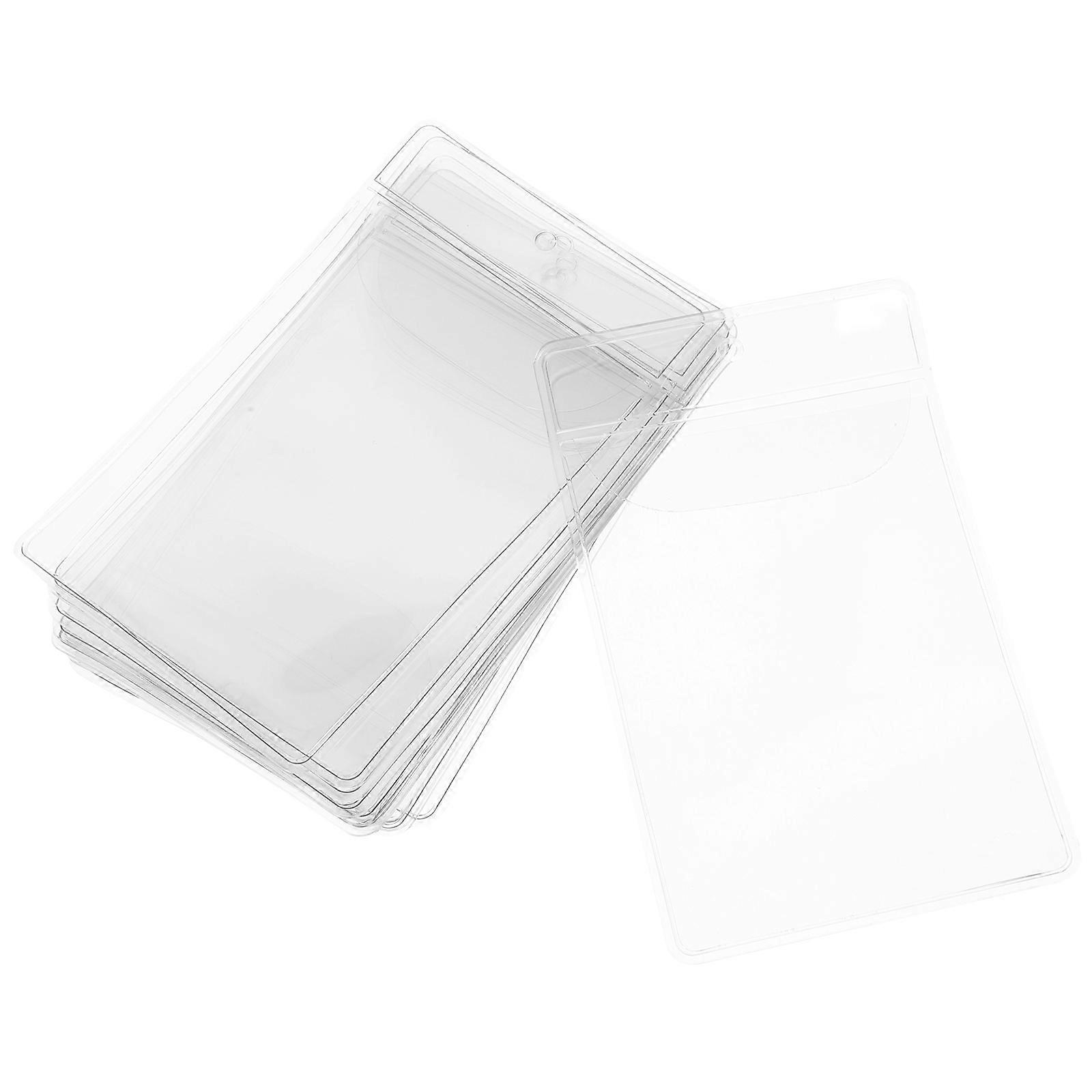Index Label Covers Pockets Cards Holders for Protection Use 60Pcs