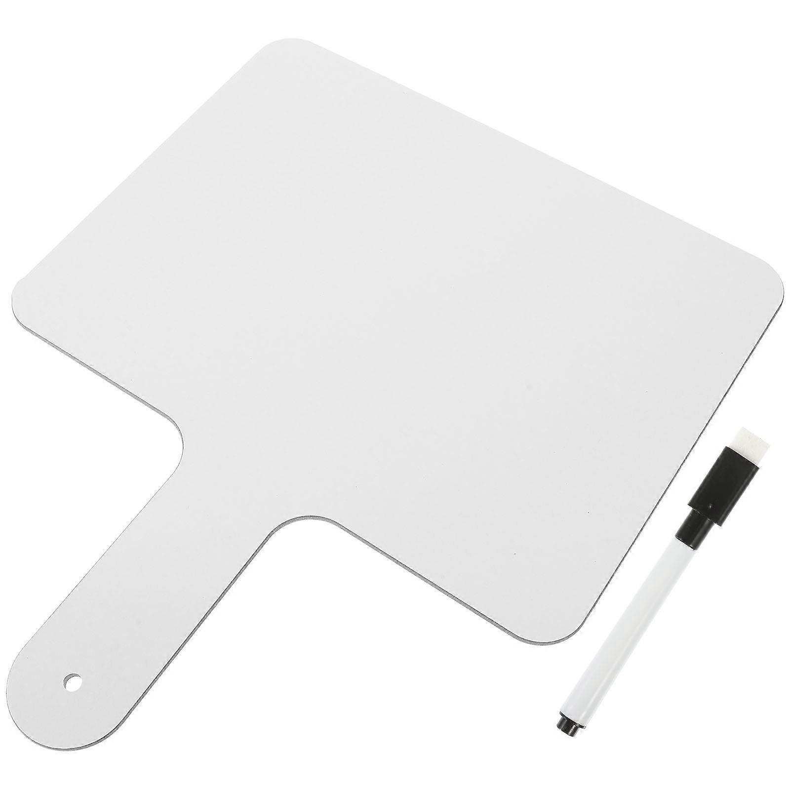 Reusable Answer Paddle Dry Erase Whiteboard for Teaching 2Sets