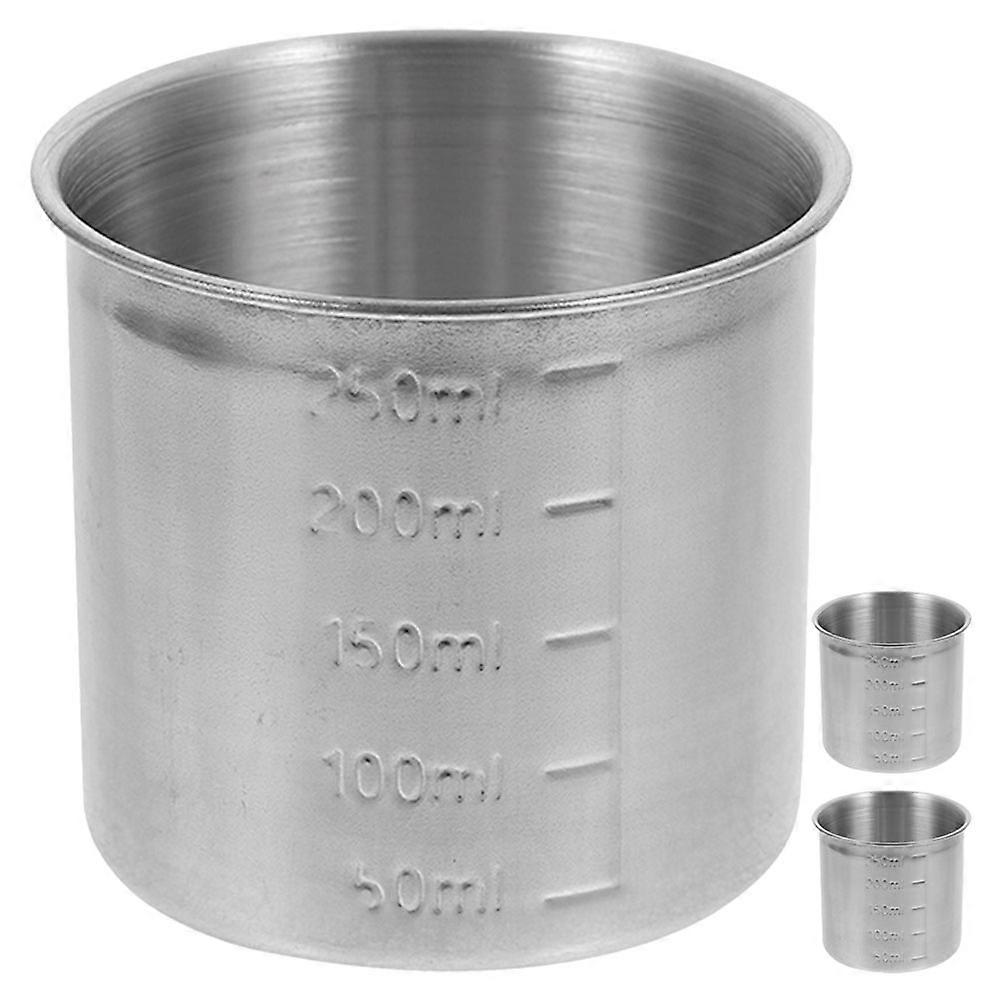 Stainless Steel Measuring Cups 15 Pcs Ideal For Baking Cooking Utensils With Comfortable Hold And Accurate Measurement
