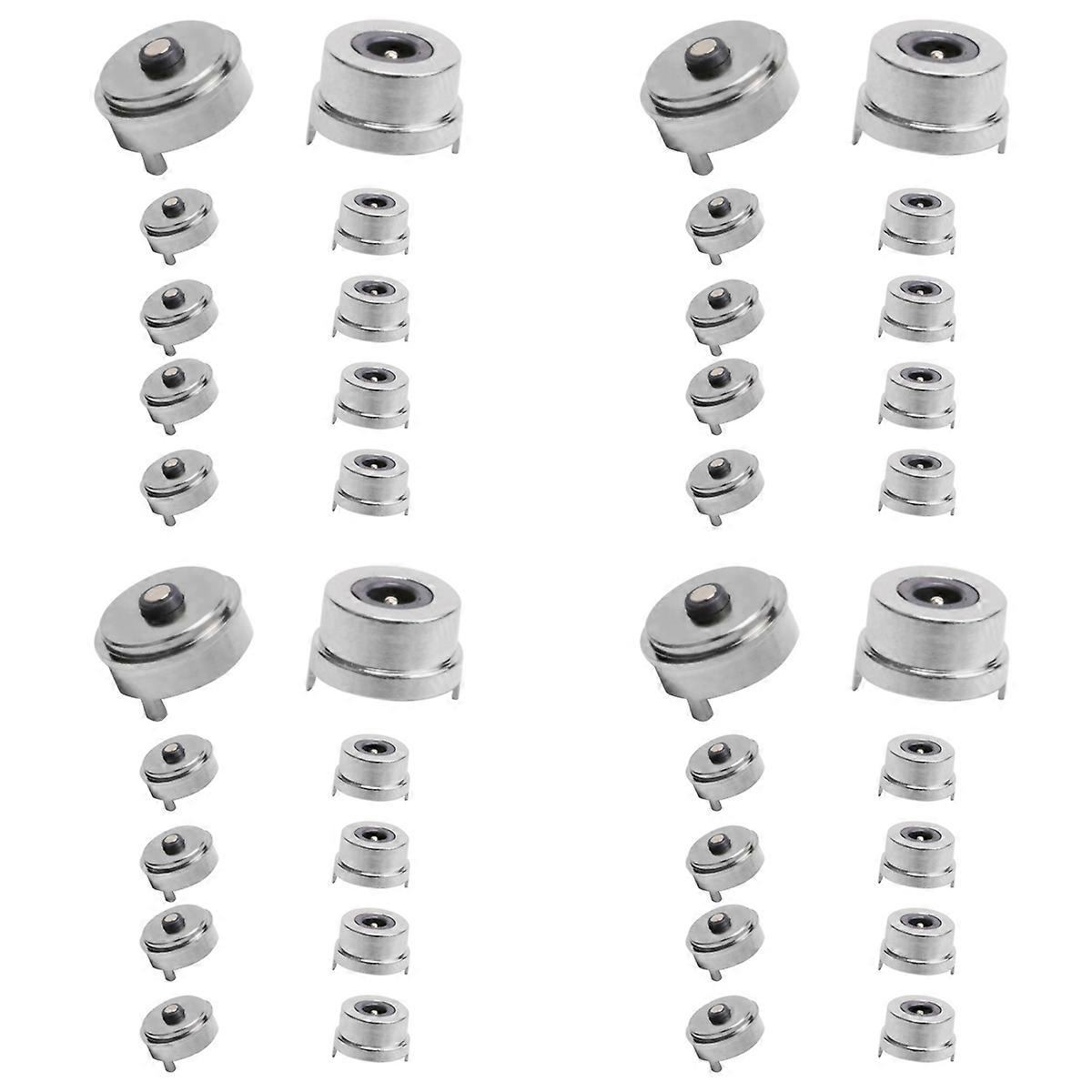 Magnet Spring-Loaded Pogo Pin Connector Single Spring Pin 2 Poles