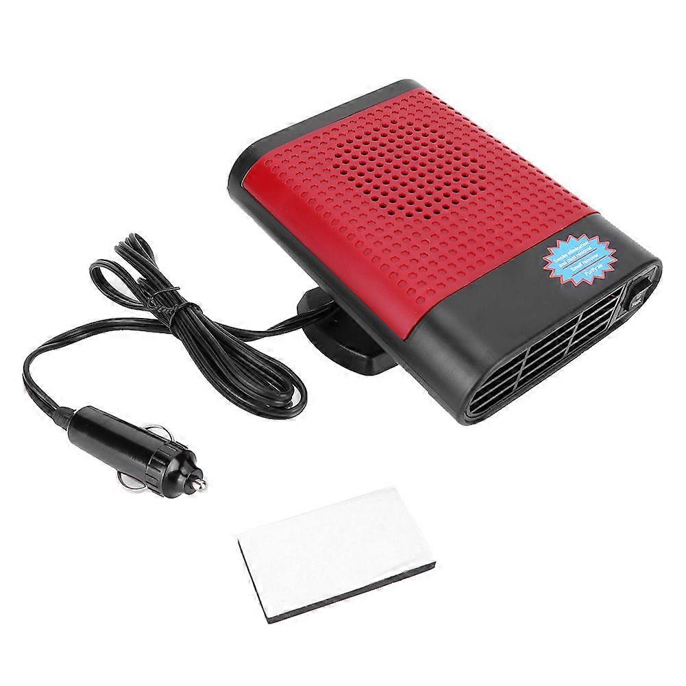12V Portable Car Heater Windshield Windscreen Heating Defrost Defogger Black Red