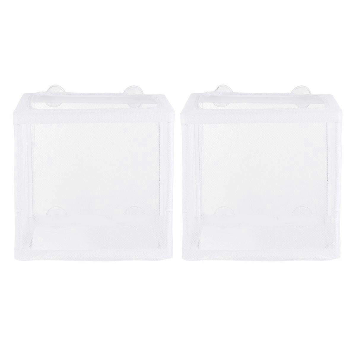 Small Breeding Box Floating Aquarium Fish Owners Size 157x142cm Hatching 2Pcs