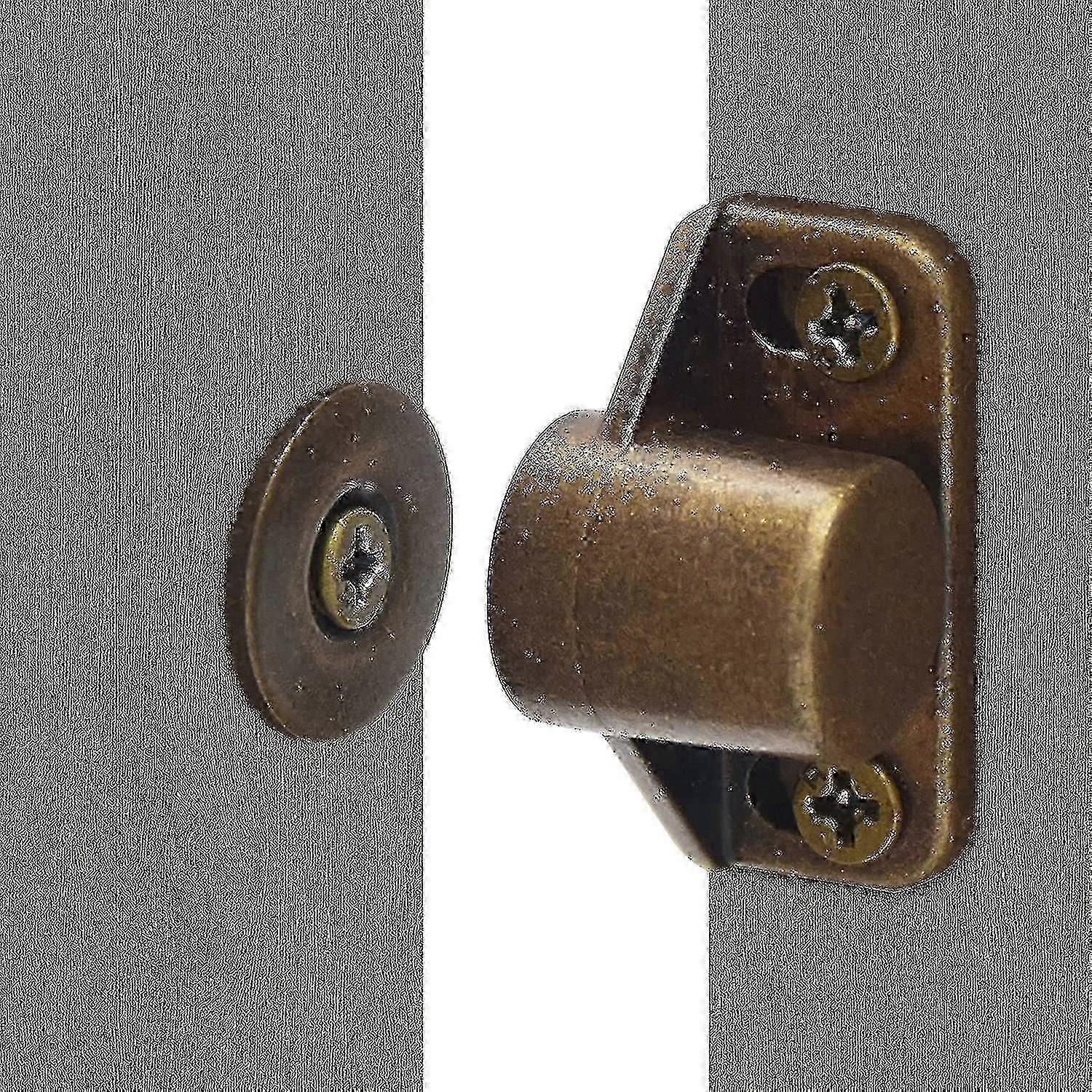 4 عبوات من مزالج الخزانة المغناطيسية مع مغناطيس نيوديميوم لأبواب خزانة المطبخ