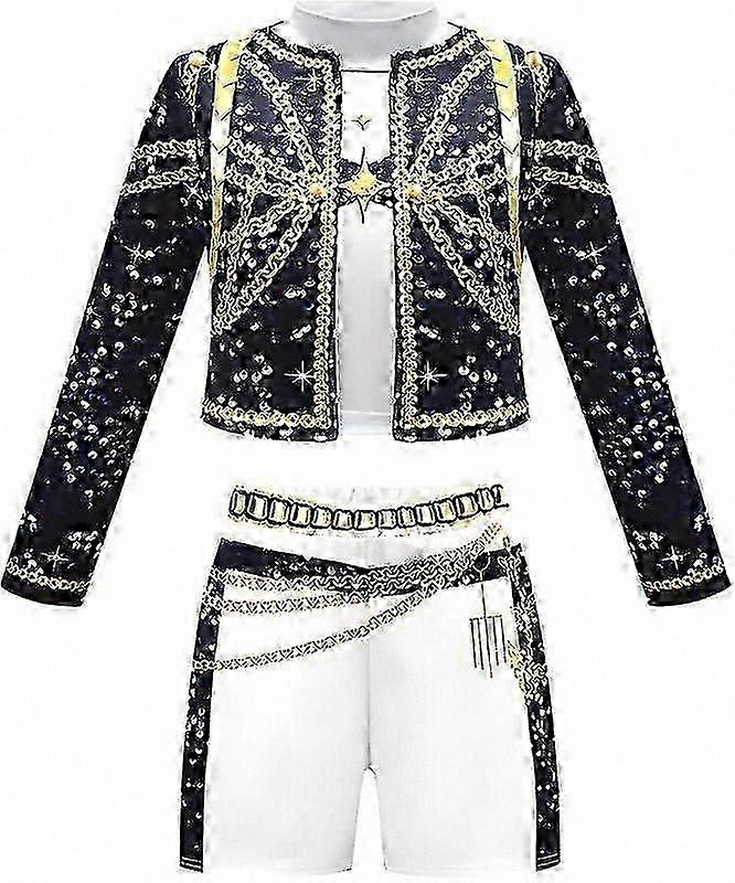 תחפושת קוספליי בהשראת ציידי שדים של קיי-פופ לליל כל הקדושים בנושא רומי מירה זואי