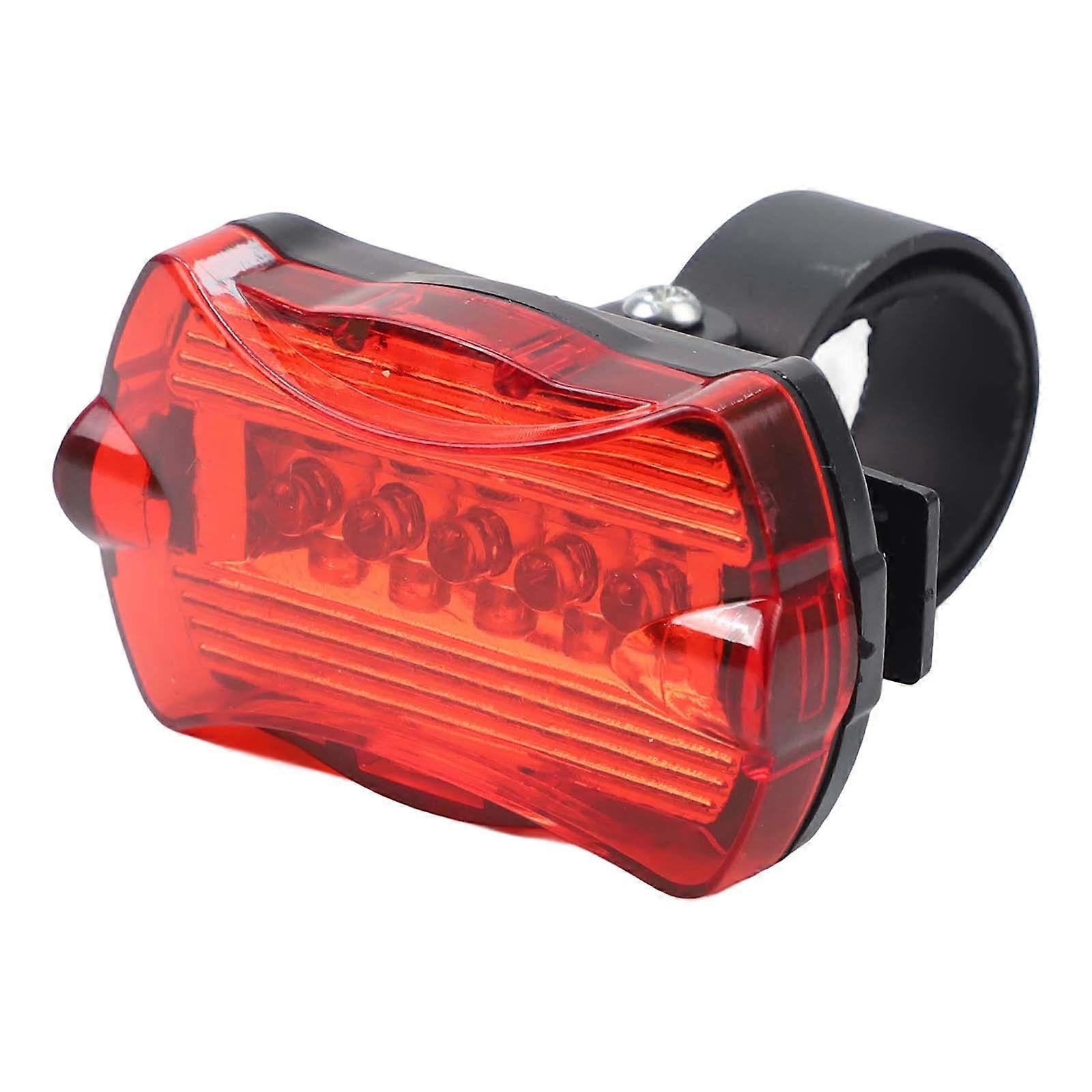 5 LED Bicycle Tail Light – Waterproof Butterfly Taillight, Flashing Safety Warning Rear Lamp for Night Riding