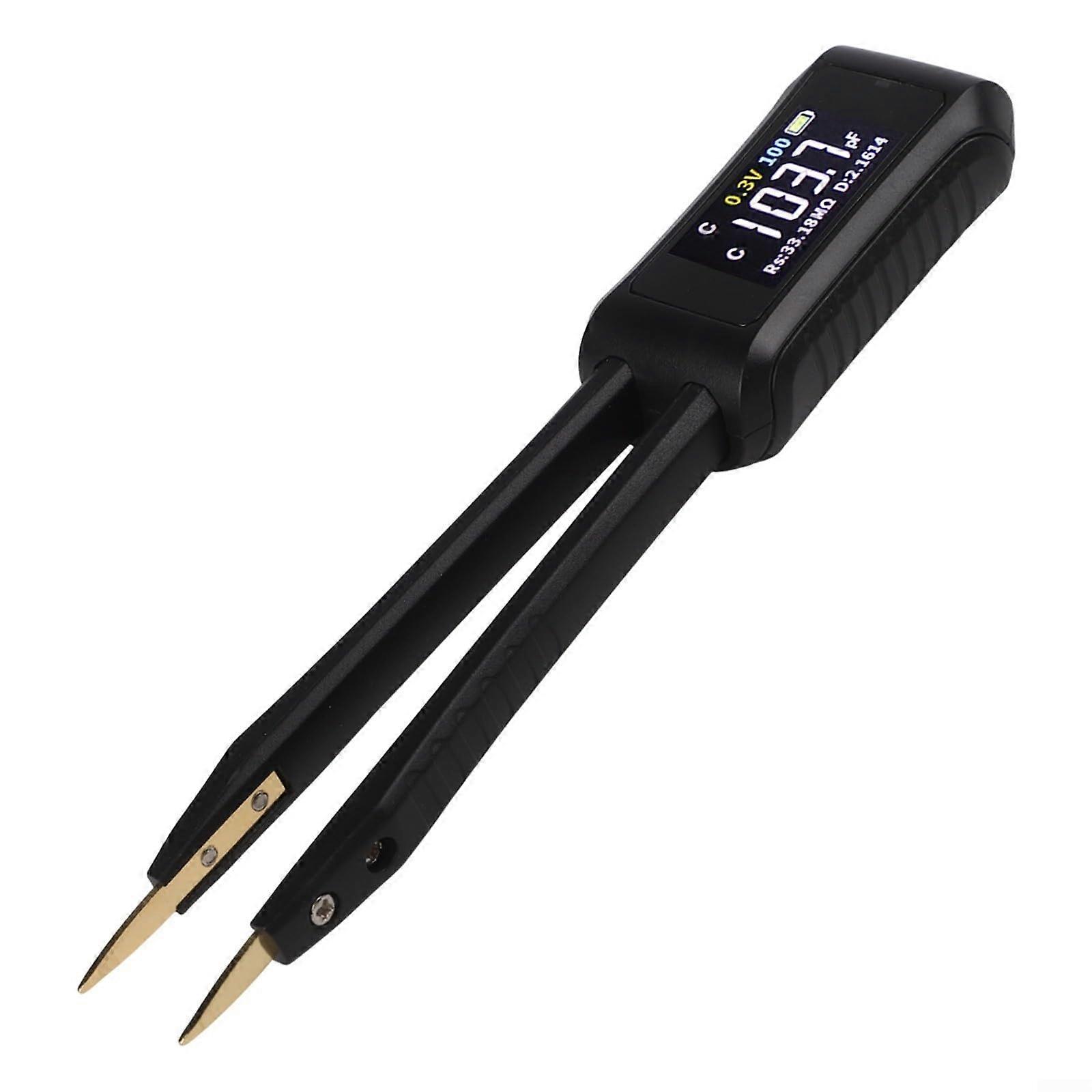 Digital LCR Bridge Tweezer Tester Model With Display For Capacitance Resistance And Inductance Testing