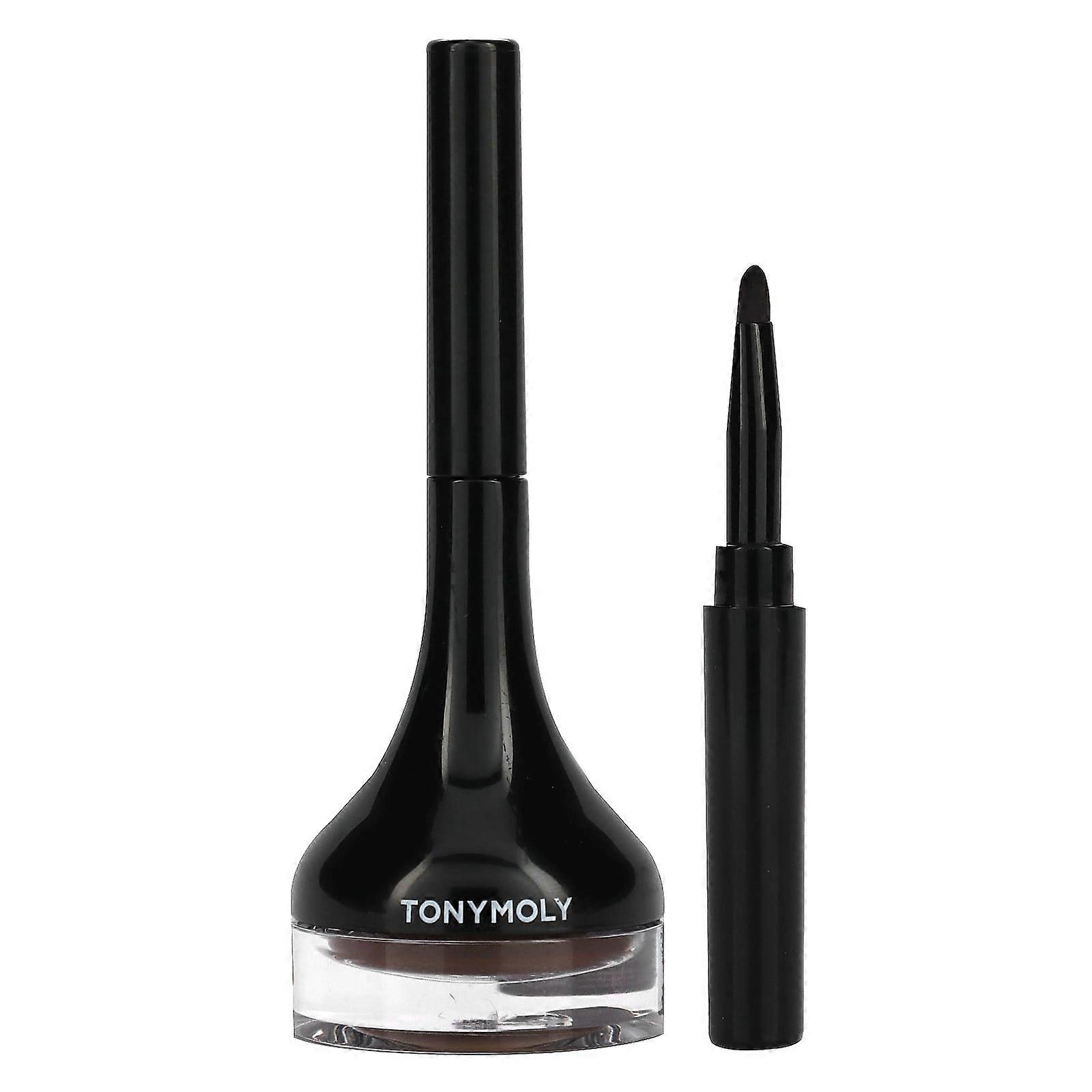 Back Gel Eyeliner, 02 Brown, 4 g