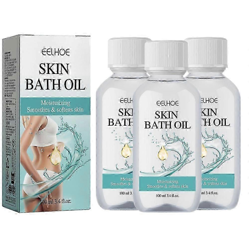 1-3pcs Skin so Soft Huile de bain originale, 3.4 fl.oz.Skin Moisturizing Lisse Adoucit la peau Huile de bain originale douce pour femmes