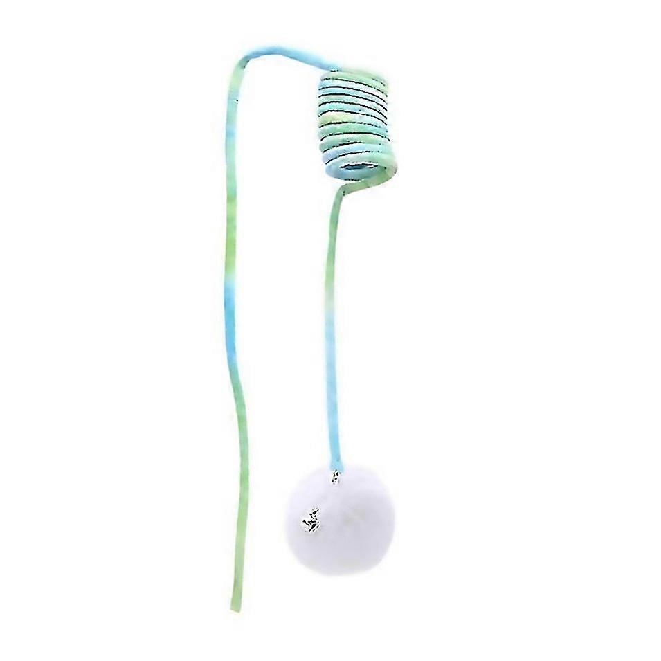 For Hanging Spring Plush Cat Toy Ball Hanging Cat Toys For Indoor Cats With