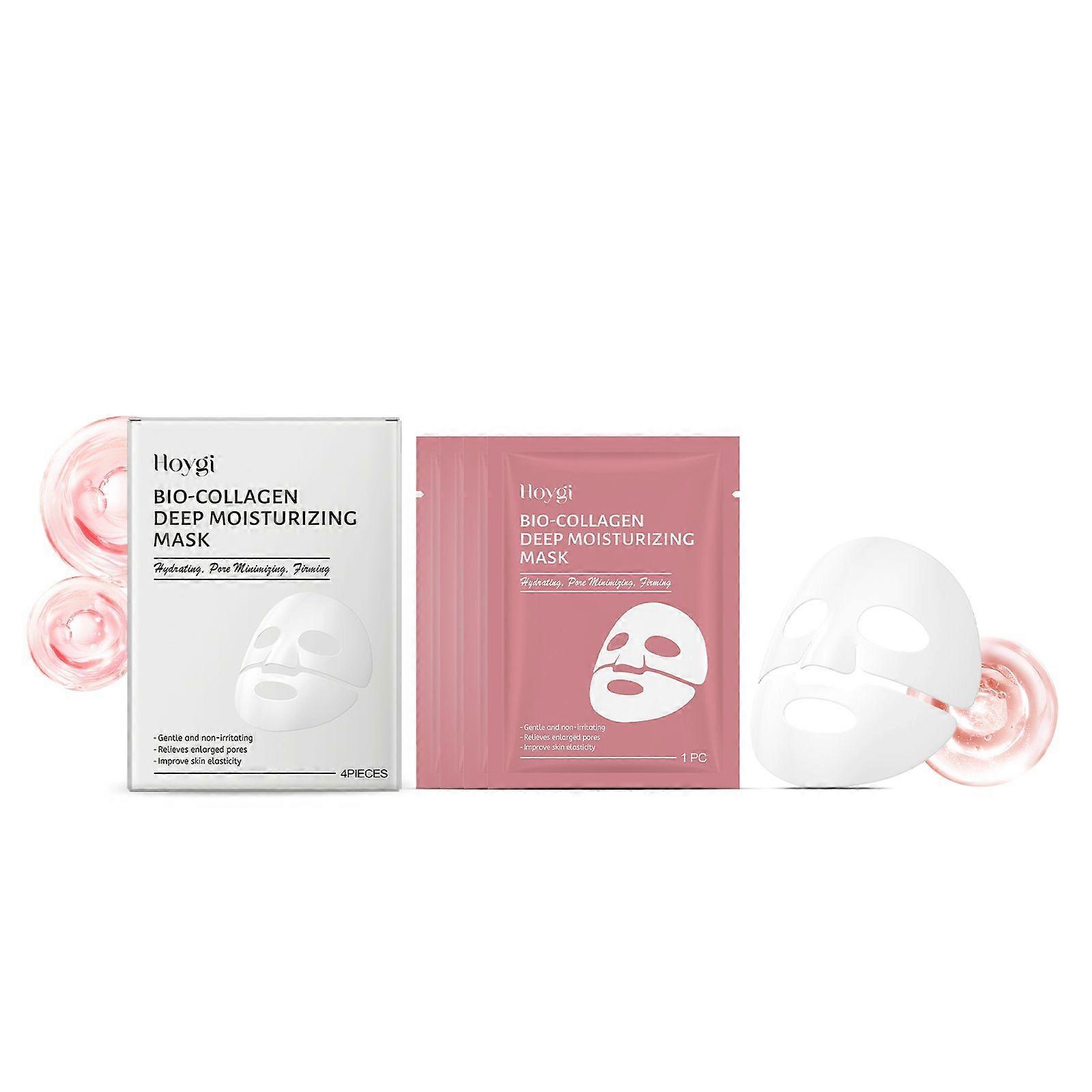Hoygi Collagen Deep Moisturizing Mask (Box Set) Improves Fine Lines, Brightens, Hydrates, Tightens And Refines Pores For Skin Care