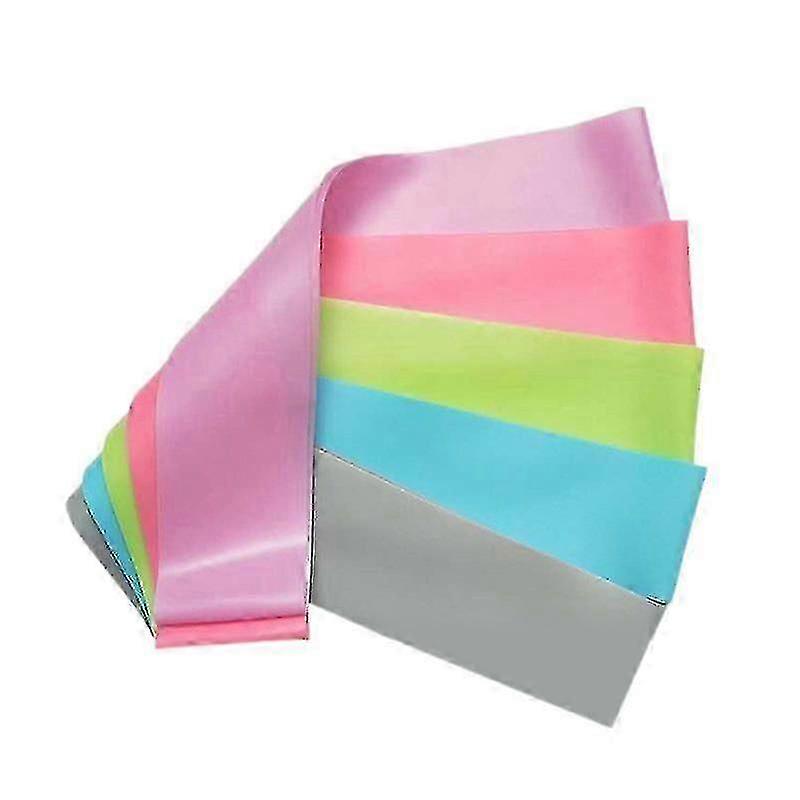 筋力トレーニングと自宅でのトレーニング用のレジスタンスバンドセット、ジムフィットネスハイウェイ用の5パックエクササイズチューブ