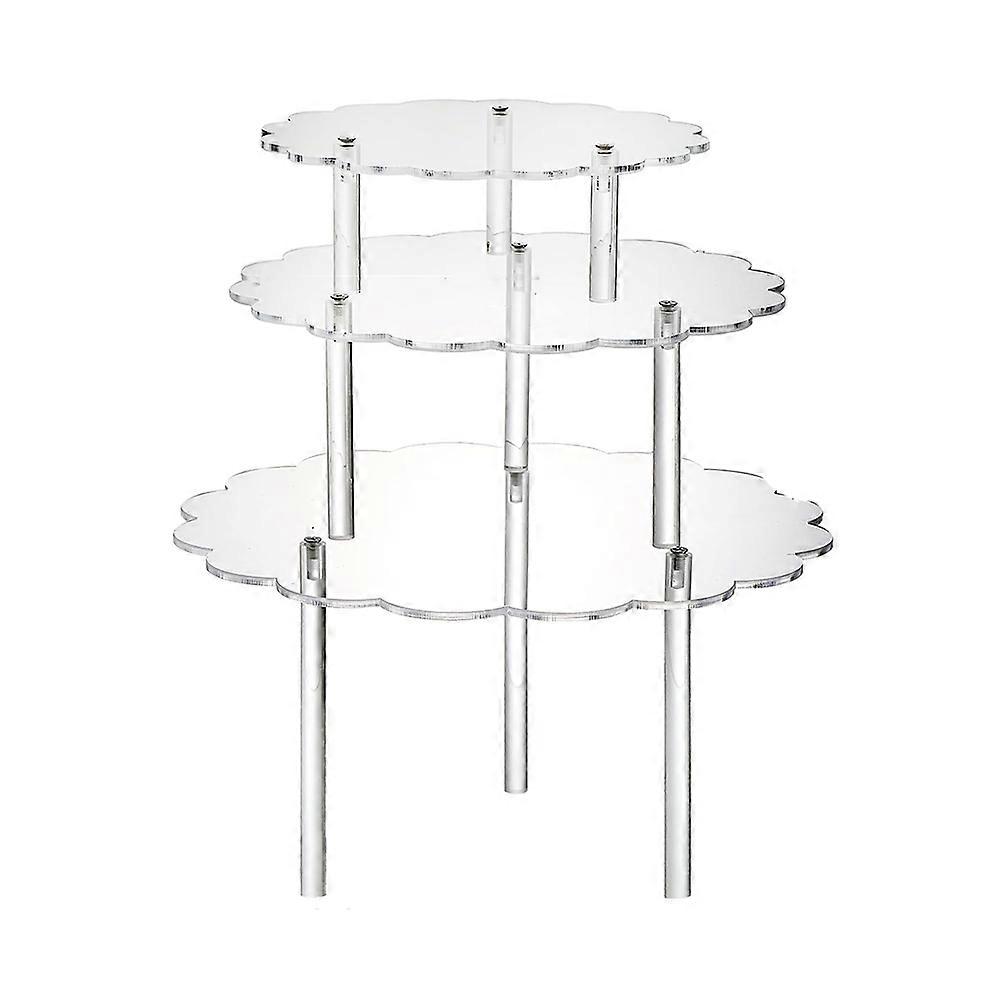 Acrylic Clear Cake Display Stands Cupcake Holder