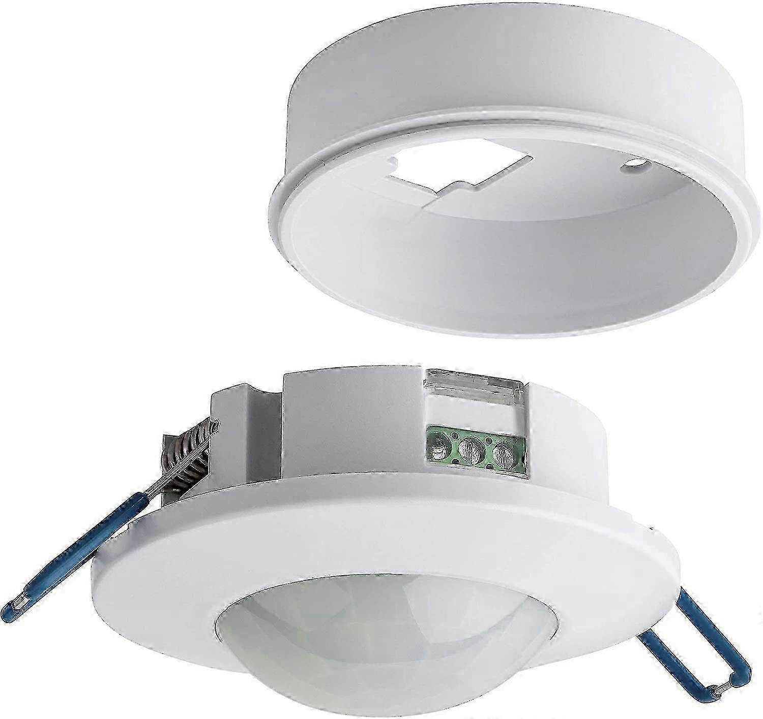 Indoor Motion Detector,Flush and Surface Mounted,Programmable,Infrared Sensor,6m 360,Suitable LED,Max.1200W/500W gesture