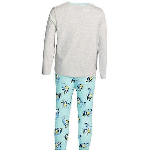 Bluey Childrens/Kids Characters Long Pyjama Set