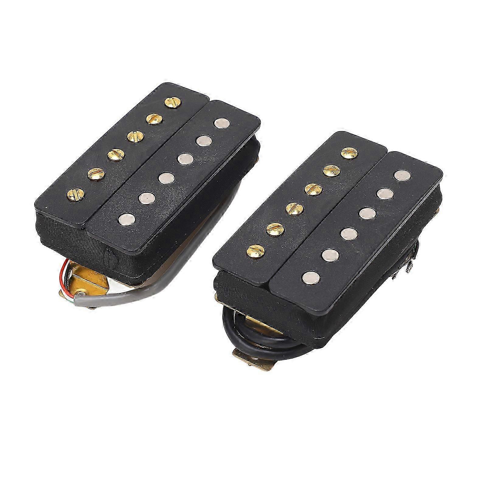 6 String Humbucking Bridge Pickup Set with Screws & Springs 85x37x26mm