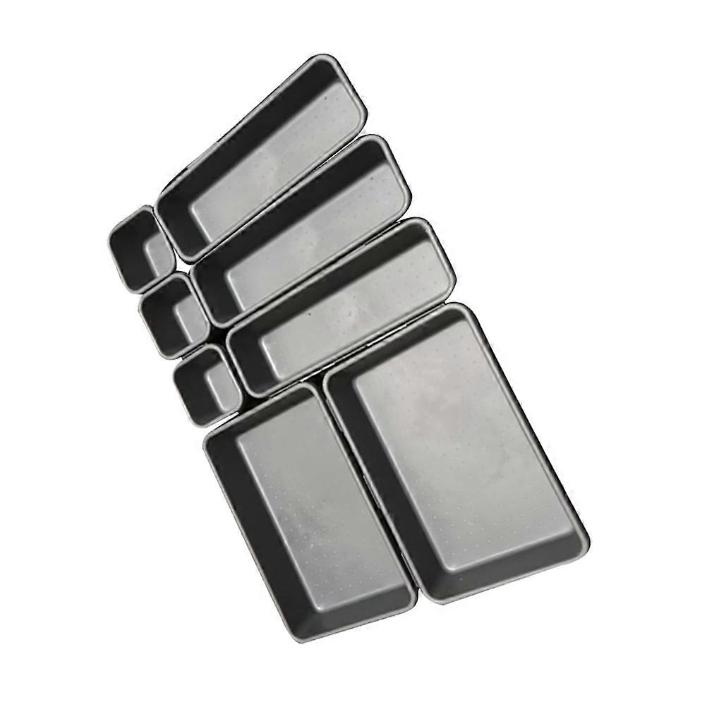 Drawer Tray Storage Box Set for Makeup and Small Items 8Pcs Container