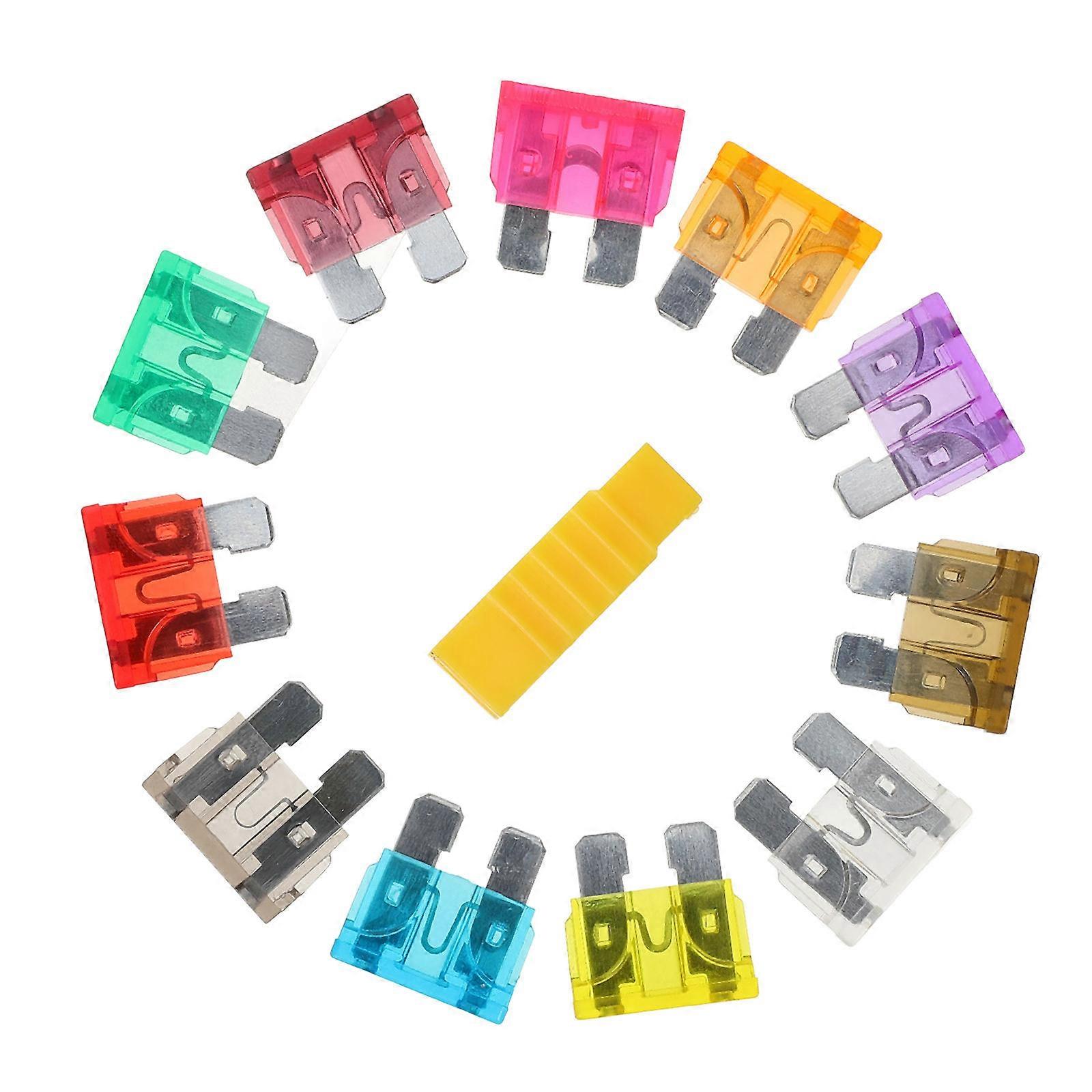Multi Color 60Pcs Automotive Fuse Set For Vehicle Owners And Mechanics Focused On Replacement And Electrical Protection