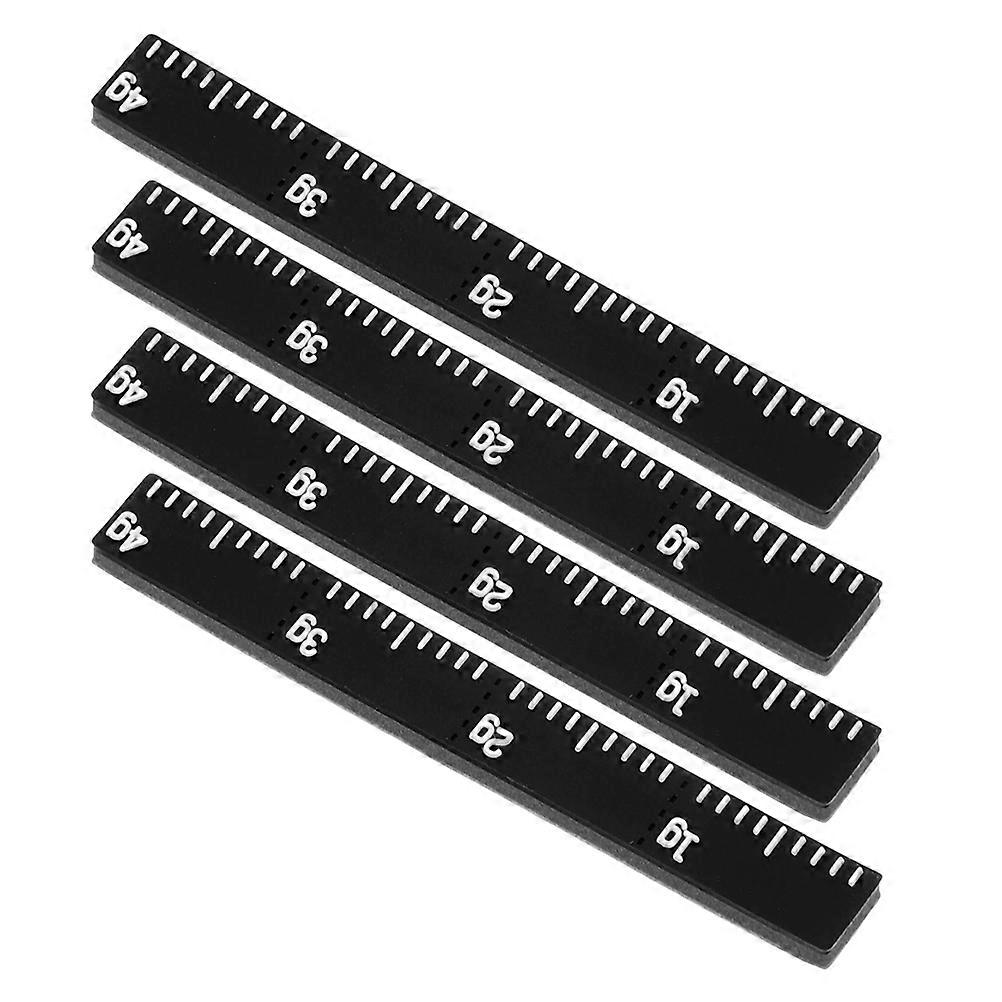 Tennis Racket Weight Increasing Device Silicone Weight Strips 4Pcs