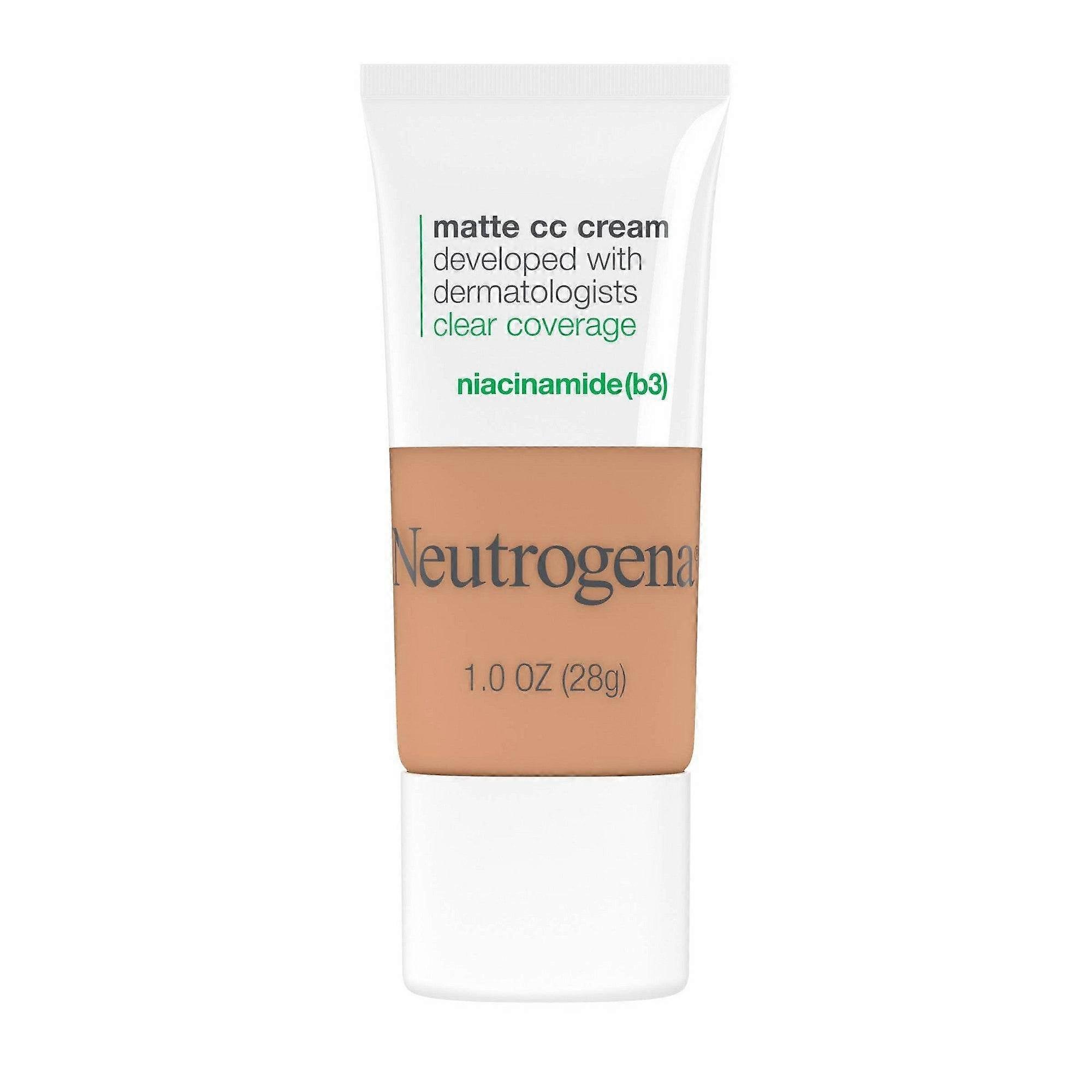 Neutrogena Clear Coverage Cc Creme, Weizen 6.0, Mittel, 1 oz