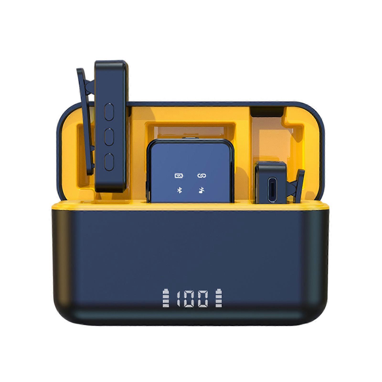 SX12 Lapel Mic Lavalier Microphone Noise Cancelling Easy to Use Perfect for Streaming Presentations and Content Creation Multicolor