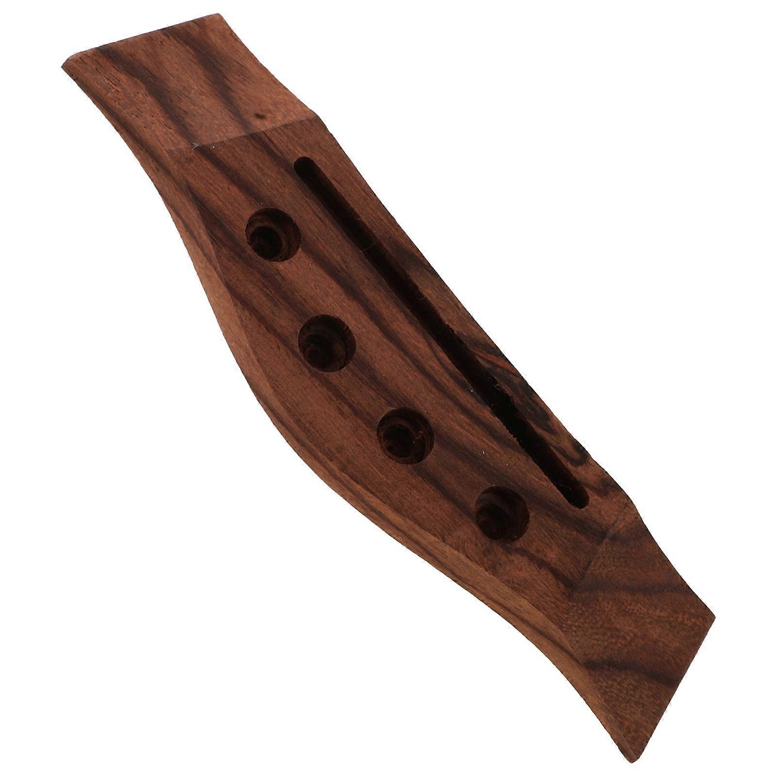 Professional Wood Ukulele Bridge Replacement 1 Set Ukulele Part