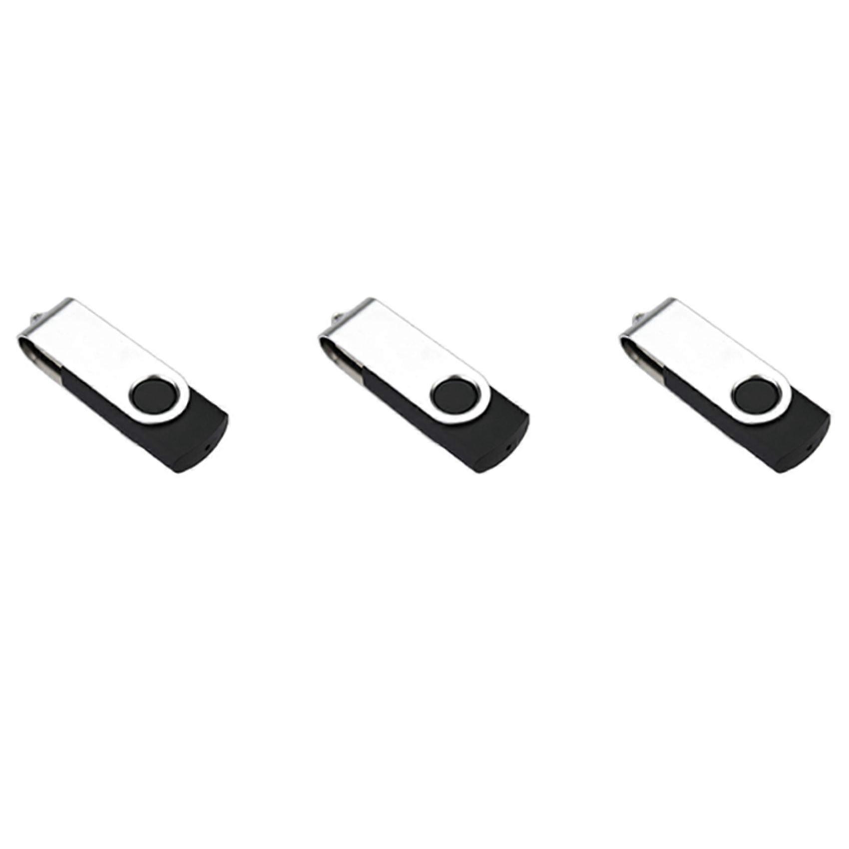 3X 128MB USB 2.0 Flash Drive Memory Stick Data Thumb Storage U Disk Device Color:Black