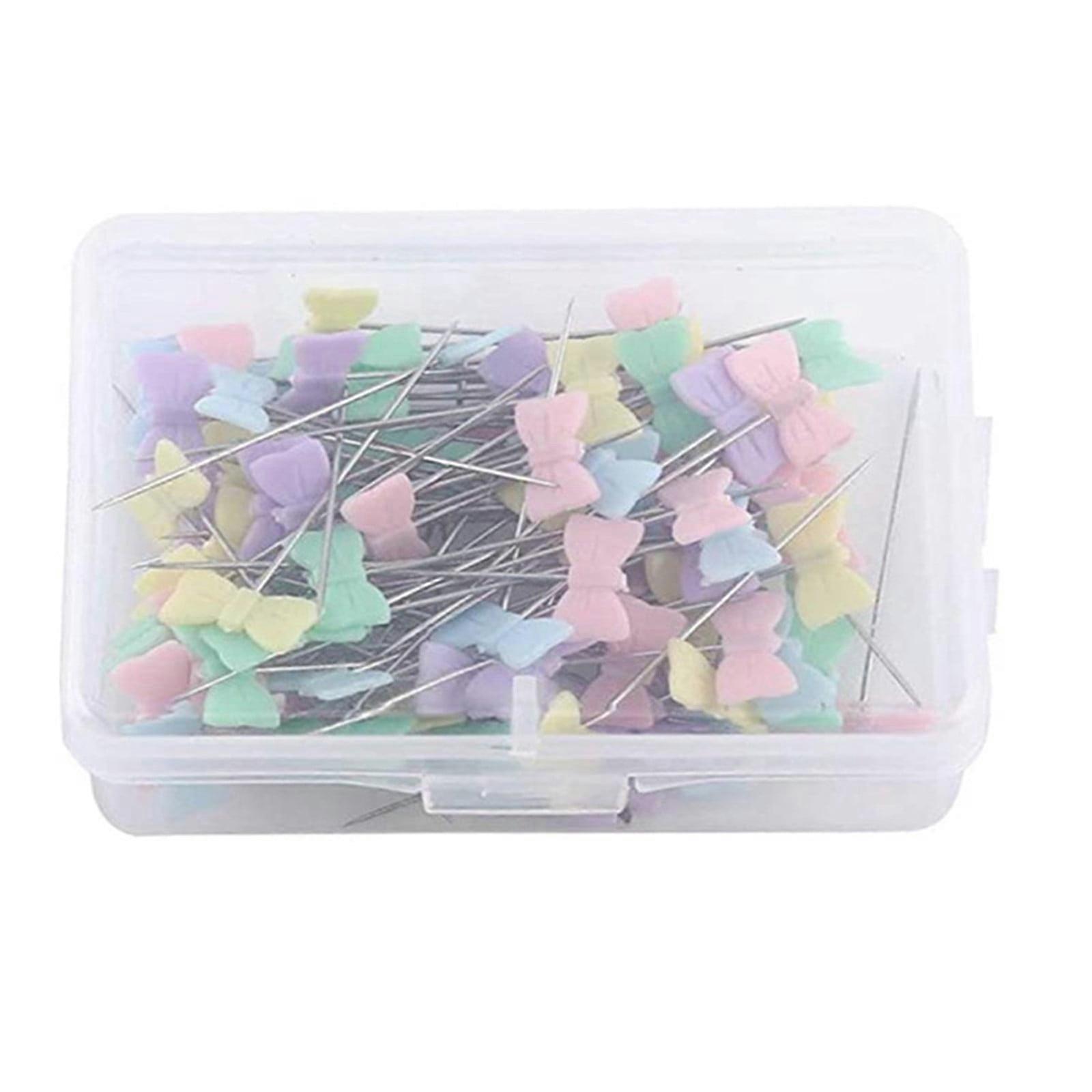 Cailmei 100Pcs Button Fixing Pin Positioning Needle Manual Diy Sewing Tool C
