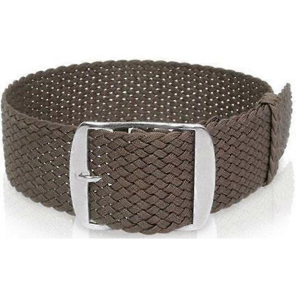 Pulseira Perlon 18/20 mm Marrom 18 mm