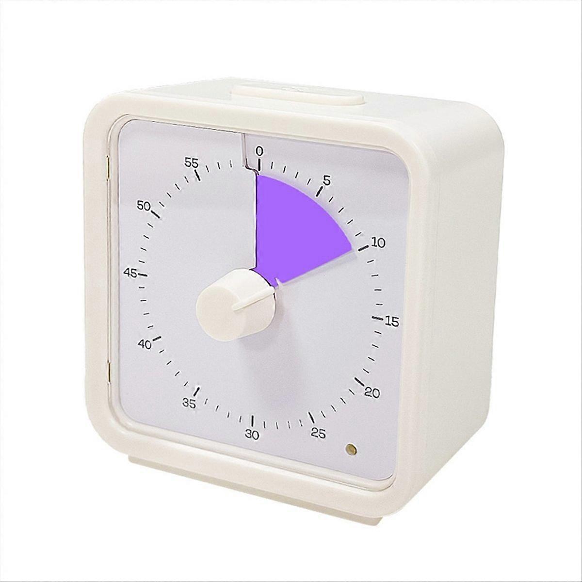 60-Minute Visual Timer for Kids, Timer with Silent Operation 