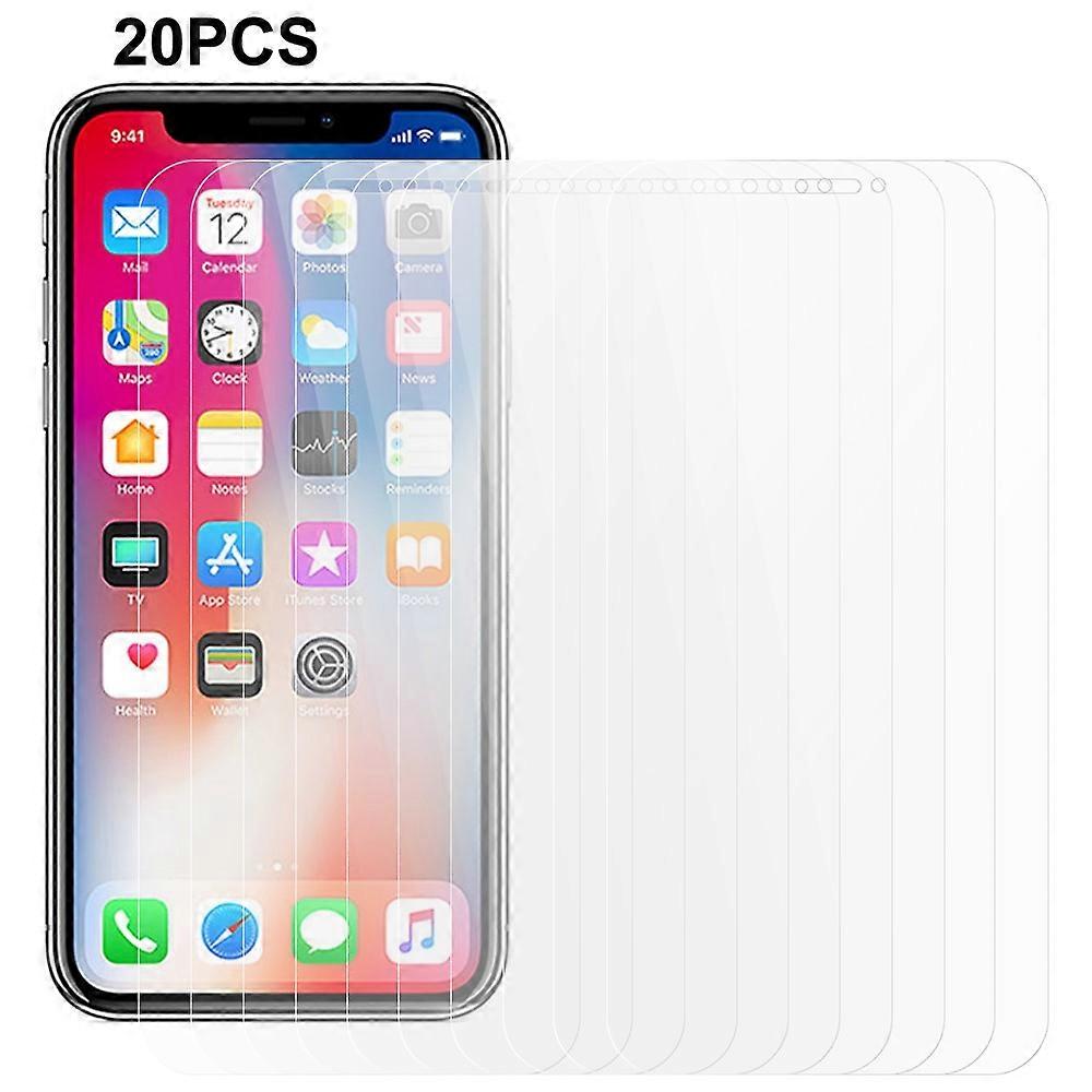 iPhone X / XS 0.3mm 2.5D電話スクリーンプロテクター防爆強化ガラスHDクリアフィルムに対応した20個/セット