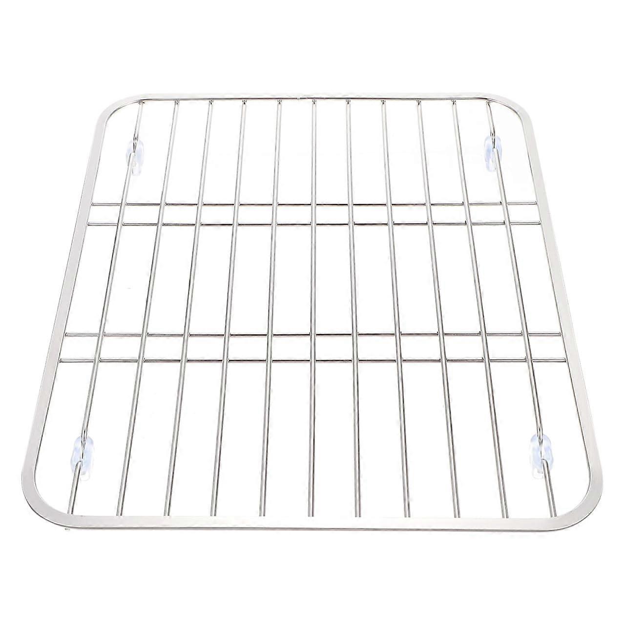 Stainless Steel Over Sink Dish Drying Rack with Fast Drainage and RustResistant Build for Kitchen