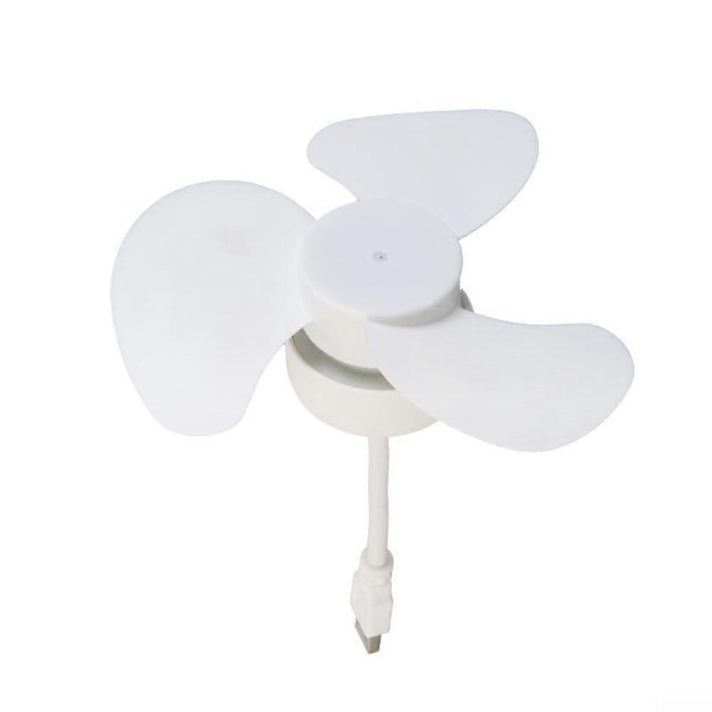 USB Portable Ceiling Fan With Adjustable Angles And 360Degree Hose For Home Office Bedroom Dormitory Indoor Cooling