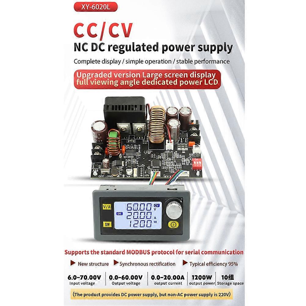 XY6020L CNC Adjustable Direct Current Stabilized Voltage Power Supply Constant Voltage and Current Step-Down Module, B