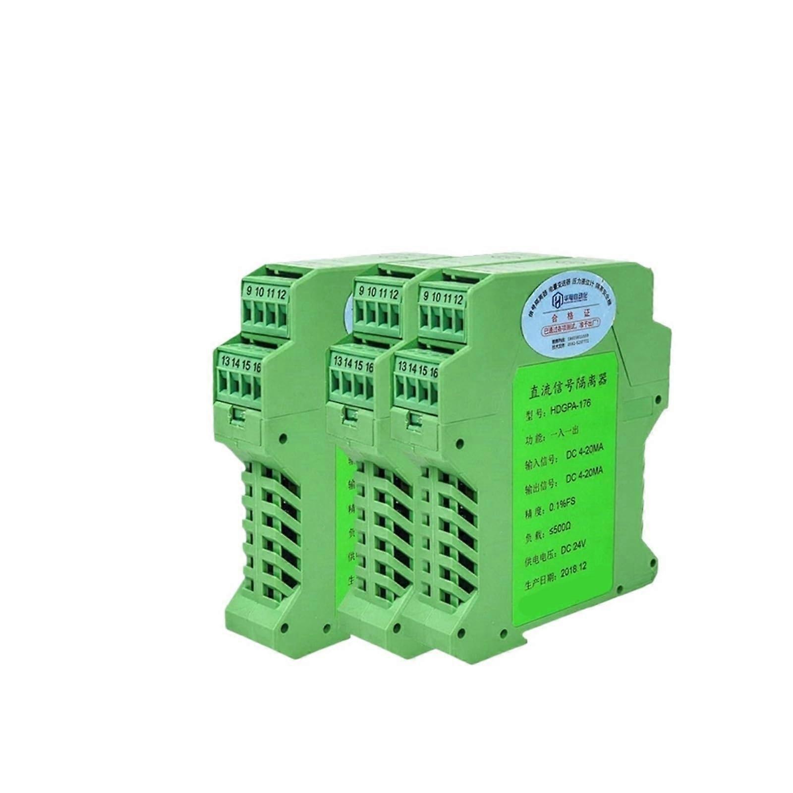 Analog Signal Isolator Distribution Converter 1 In 2 Out 4-20mA 0-20mA Module 85-265VAC Compatibility 1 In 3 Out 2 In 4 Out