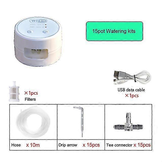 Wifi Automatic Drip Irrigation Controller Garden Plant Smart Water Pump Timer Indoor Watering Irrigation System Device