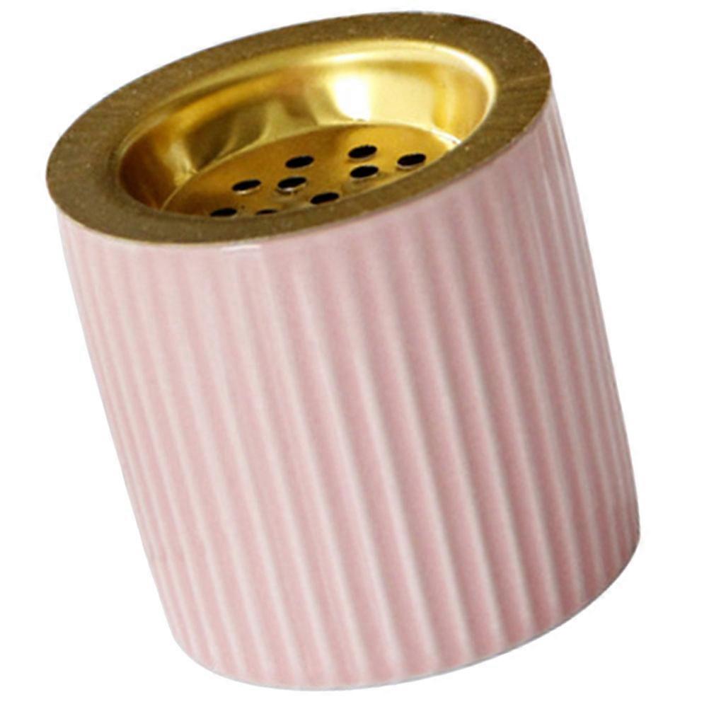 Aromatherapy Arabian Incense Burner Decorative Tabletop Ornament Compact Pink 1Set