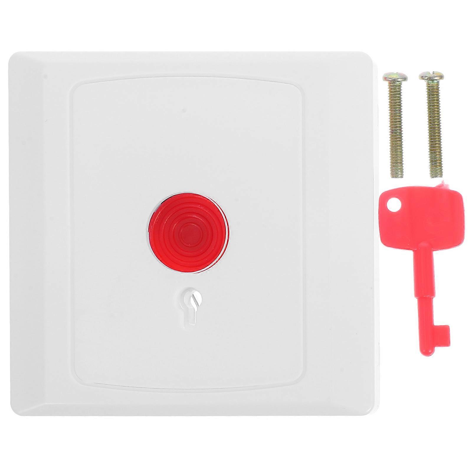 Alarm Button Reset Key Emergency Button for Easy Operation 1Set