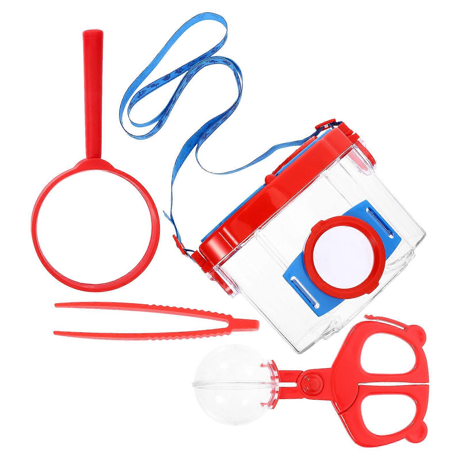 Kit for Kids with 1Set Insect Observation Magnifier Box