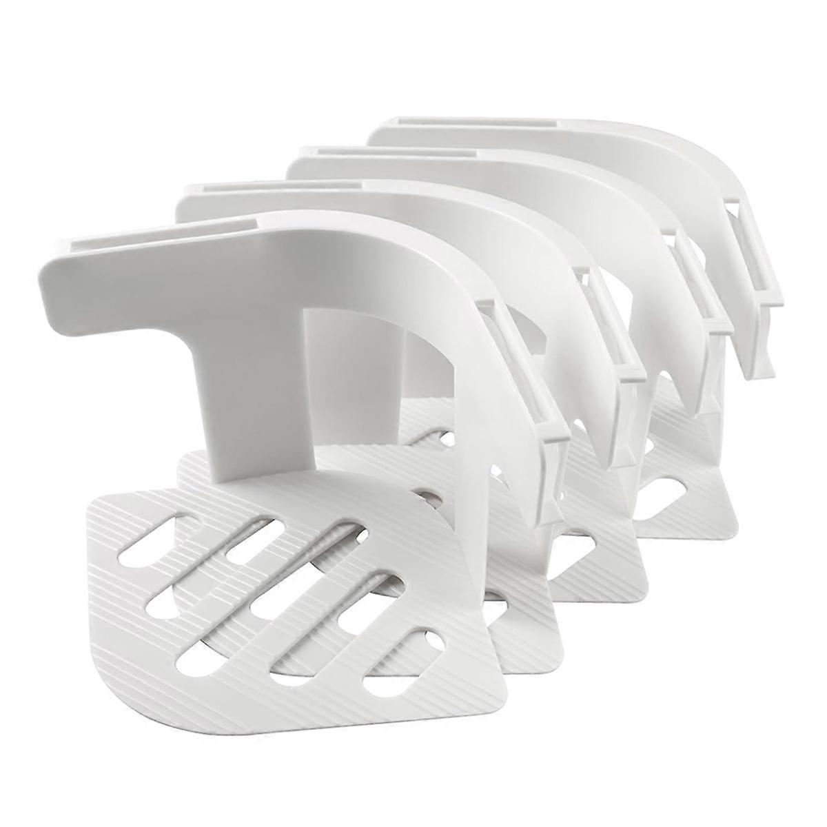 Sheet Holders, Bed Sheet Holders Secure Bed Sheets Firm&Tight Sheets Fasteners for Corner Fitted Sheet Straps 4pcs White