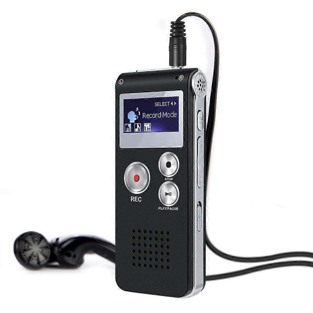 Ghost-catching device, 8GB EVP digital recorder, supernatural ghost box, USB, black.