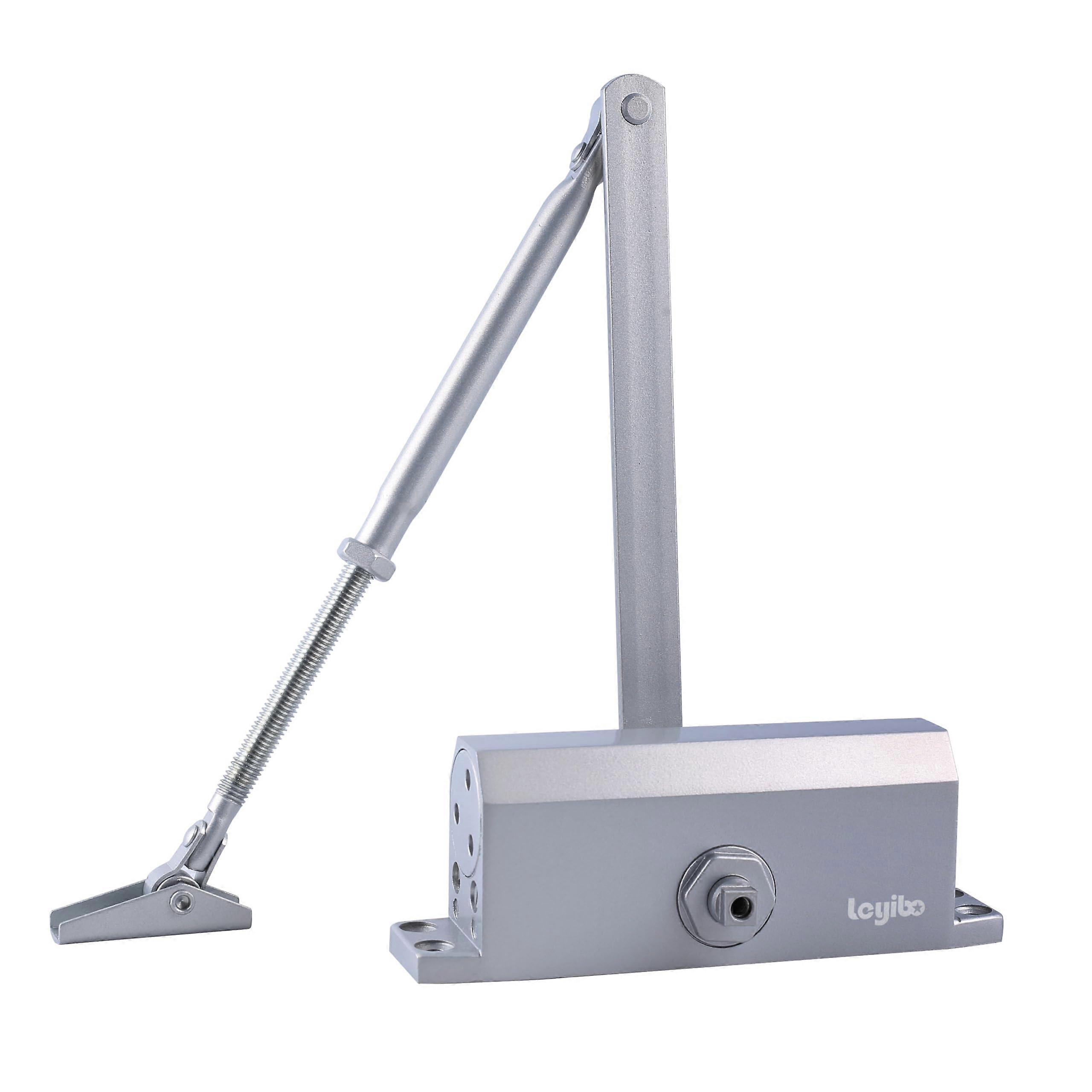 Adjustable Hydraulic Door Closer Grade 3 Silent Closing RustResistant for Home and Office