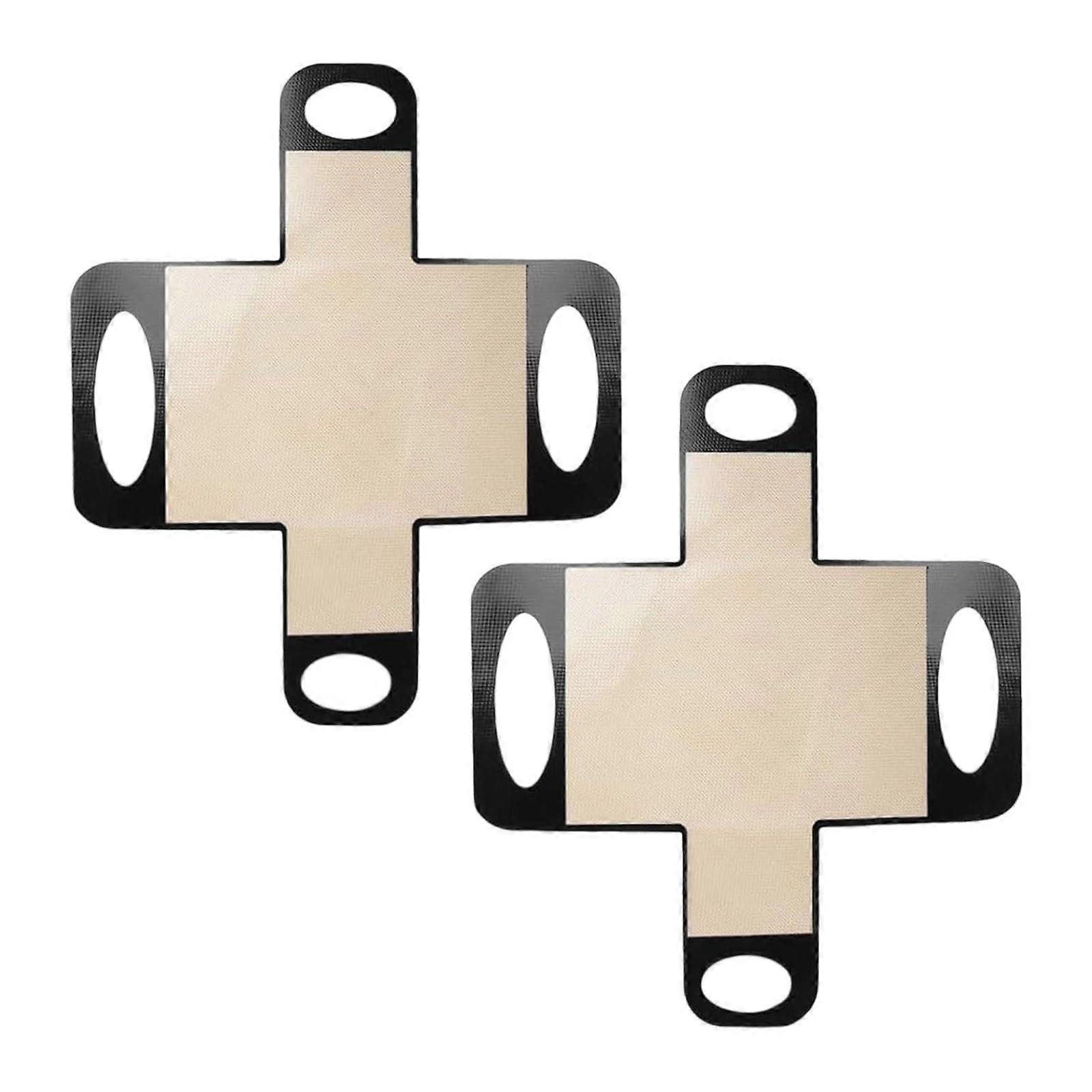 2 Pack Silicone Bread Sling with Nonstick Baking Mat, EasyGrip Handles, Oven Dishwasher Safe